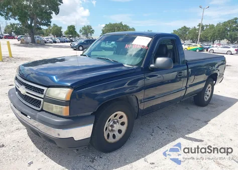 2006 Chevrolet Silverado 1500 Work Truck from USA, damaged, VIN 3GCEC14XX6G161924
